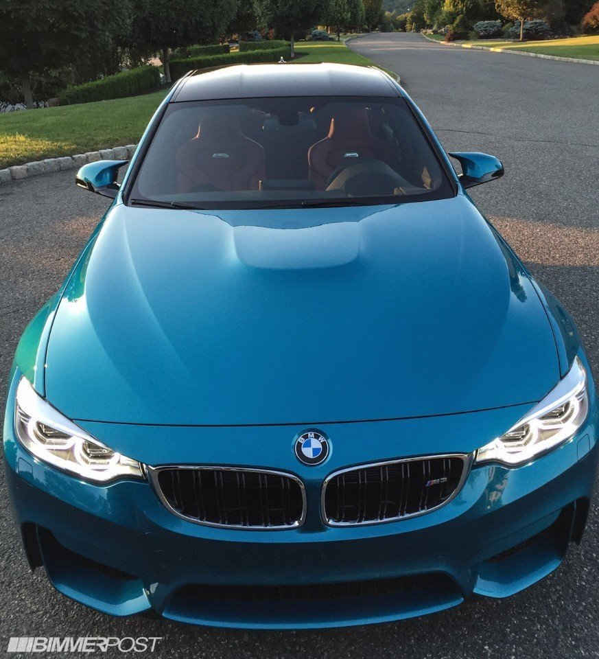 BMW m3 Atlantis Blue