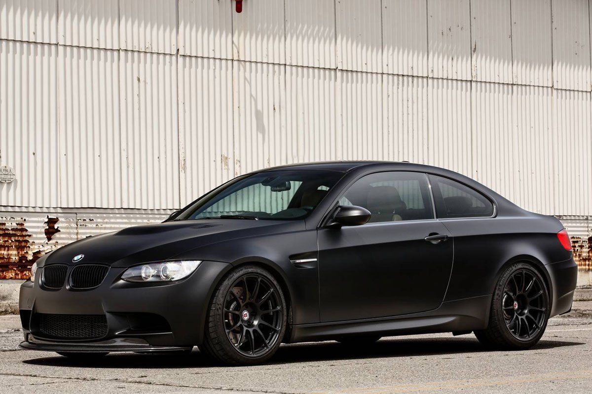 BMW e92 черная