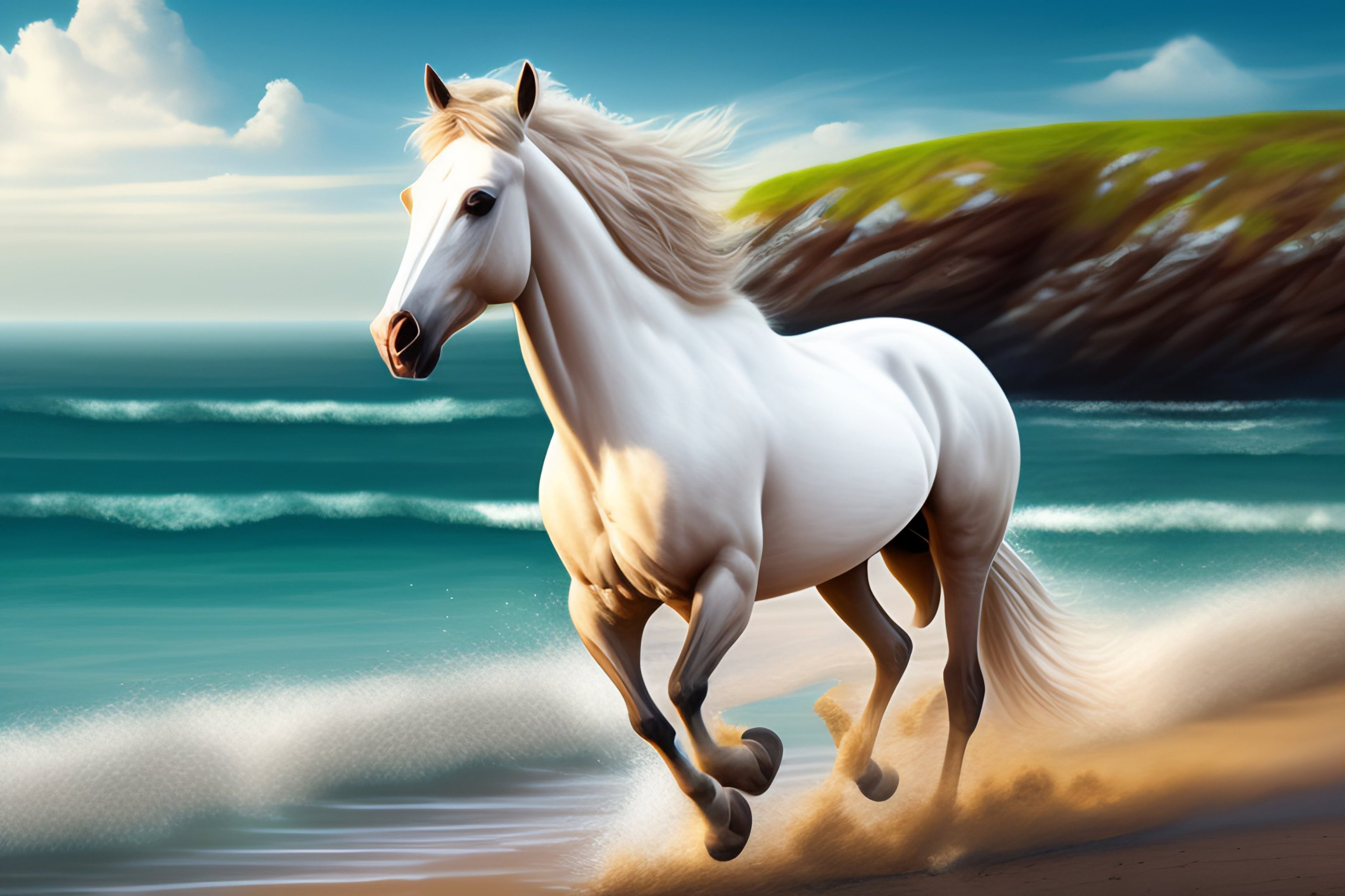 Машина с бегущей лошадью. Лошадь бежит. Лошади и море. Бегущая лошадь рисунок. Лошадь бежит счастливый.