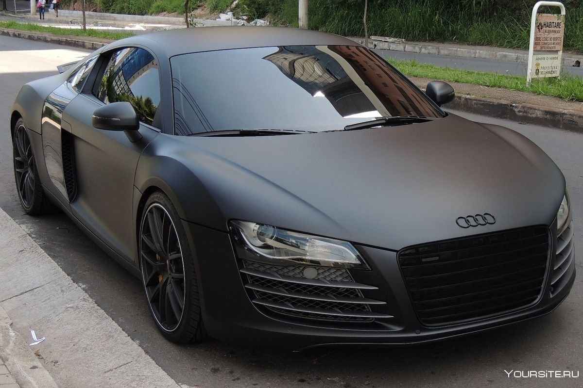 Audi r8 Black Matte