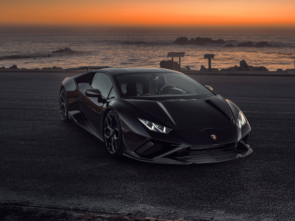 Lamborghini Huracan Night 4k