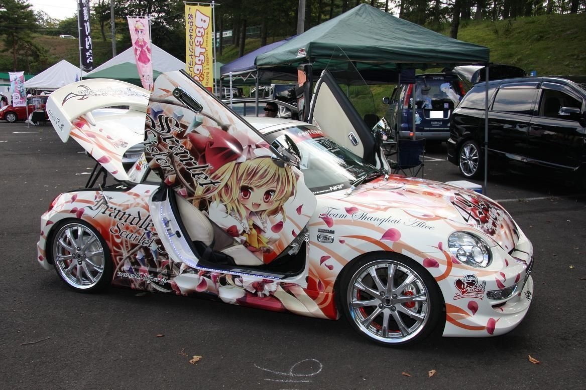 Японские авто в стиле Itasha