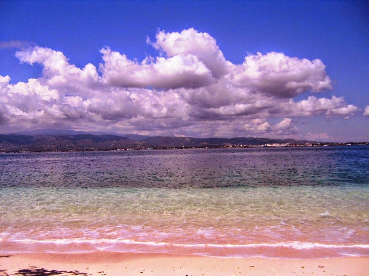 Багамские острова розовый пляж