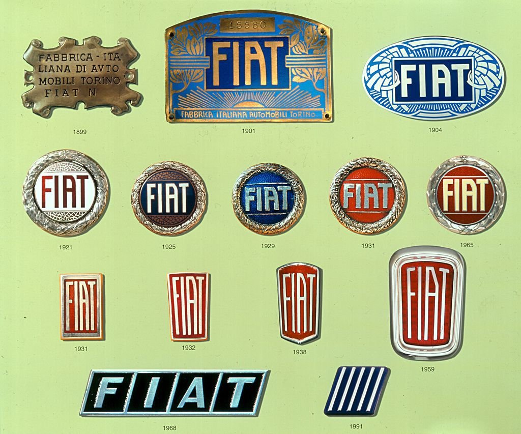 Значок марки Фиат