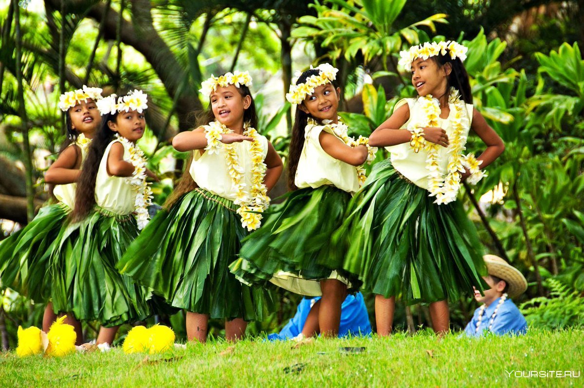 Гавайи танец хула
