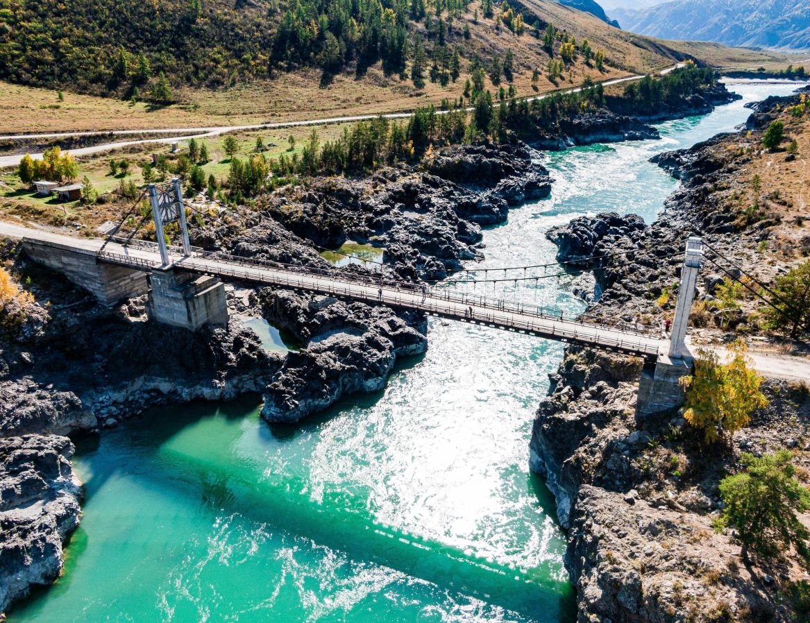 Чемальский тракт Ороктойский мост