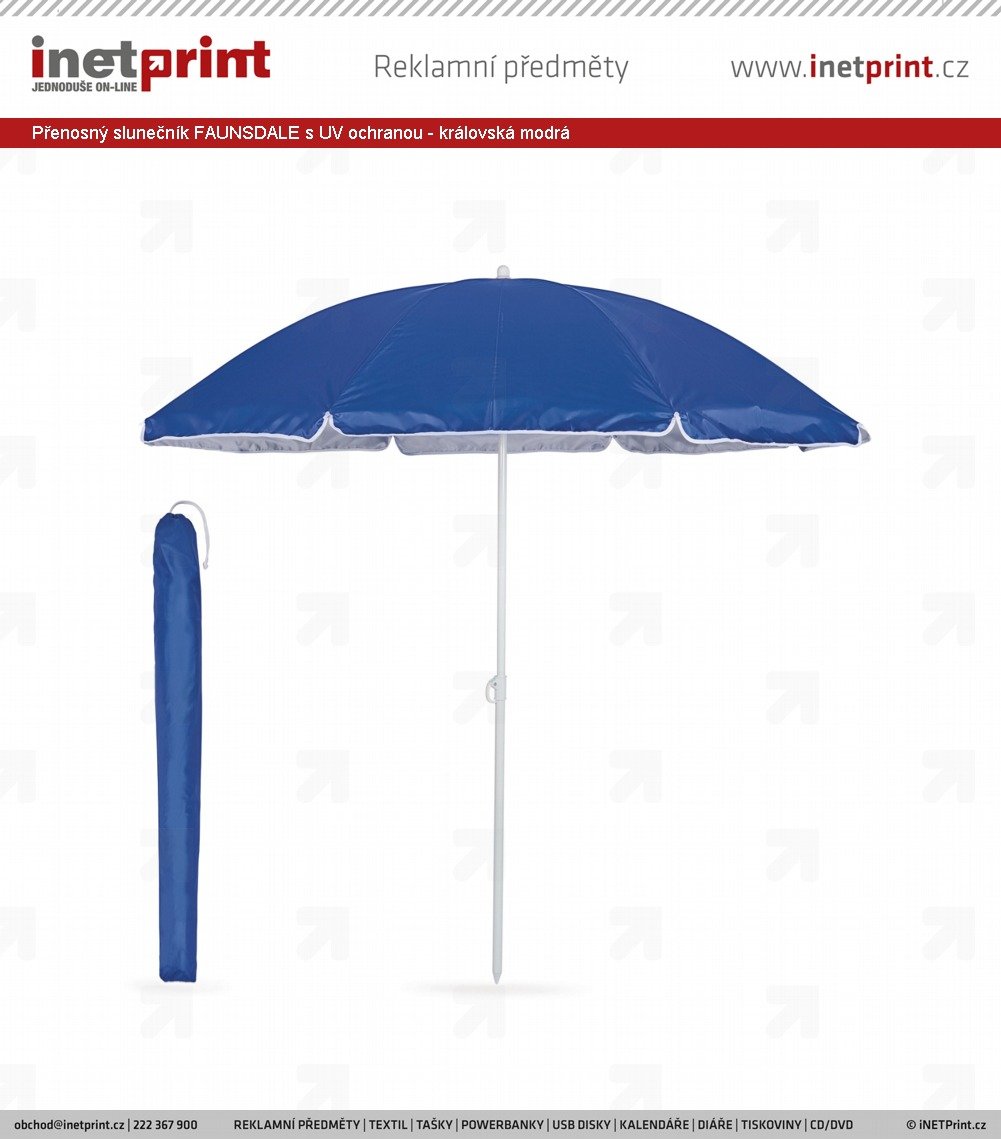 Зонт пляжный раскладной с защитой от ультрафиолета