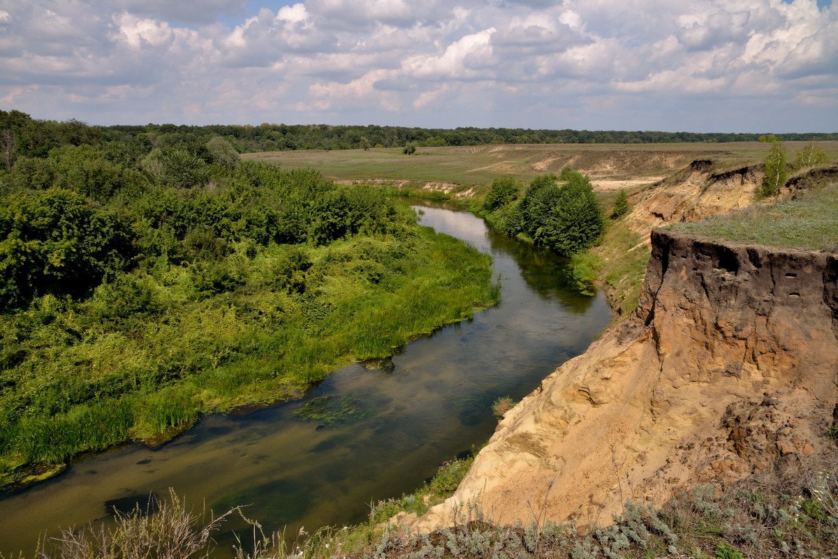 Река Медведица Саратовская
