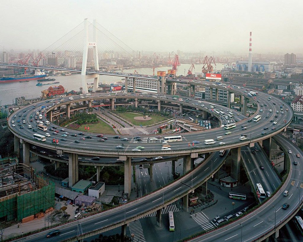 Мост Нанпу в Шанхае