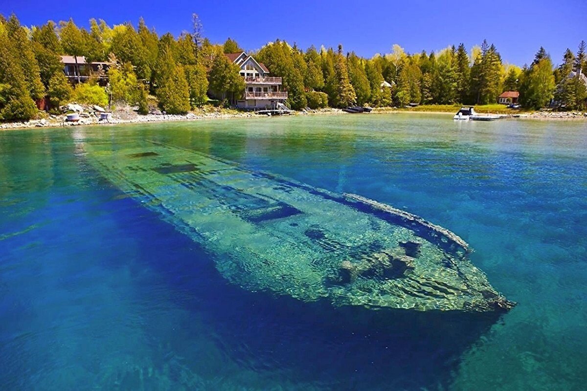 Озеро Гурон Канада