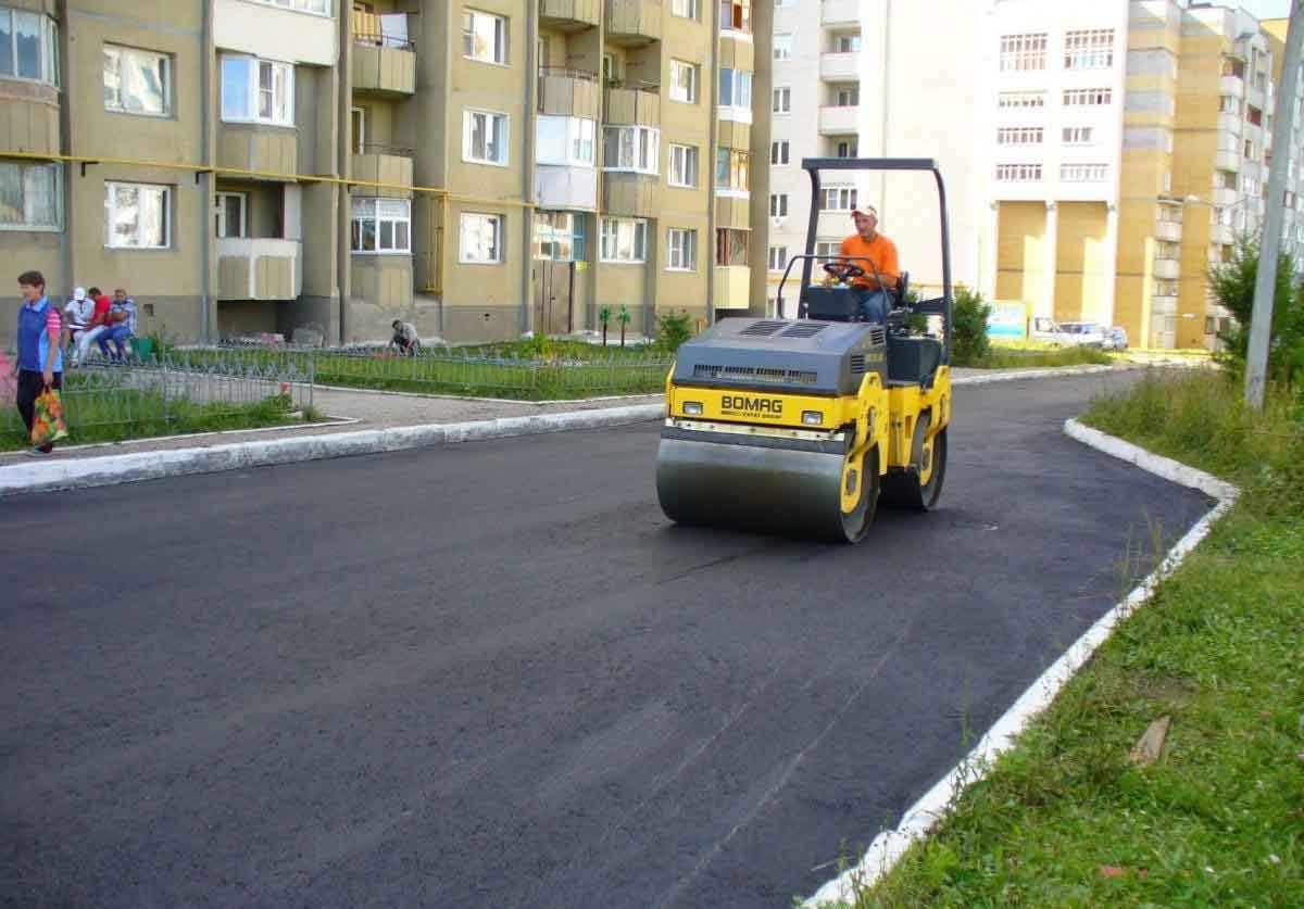 Асфальтирование дворовых территорий