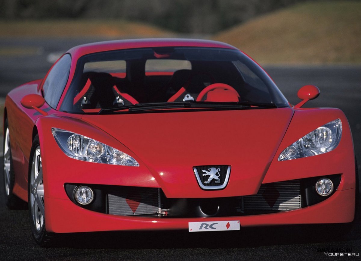 Peugeot RC 2002. Peugeot RC Diamonds. Французские машины. Спорткары. Француз авто
