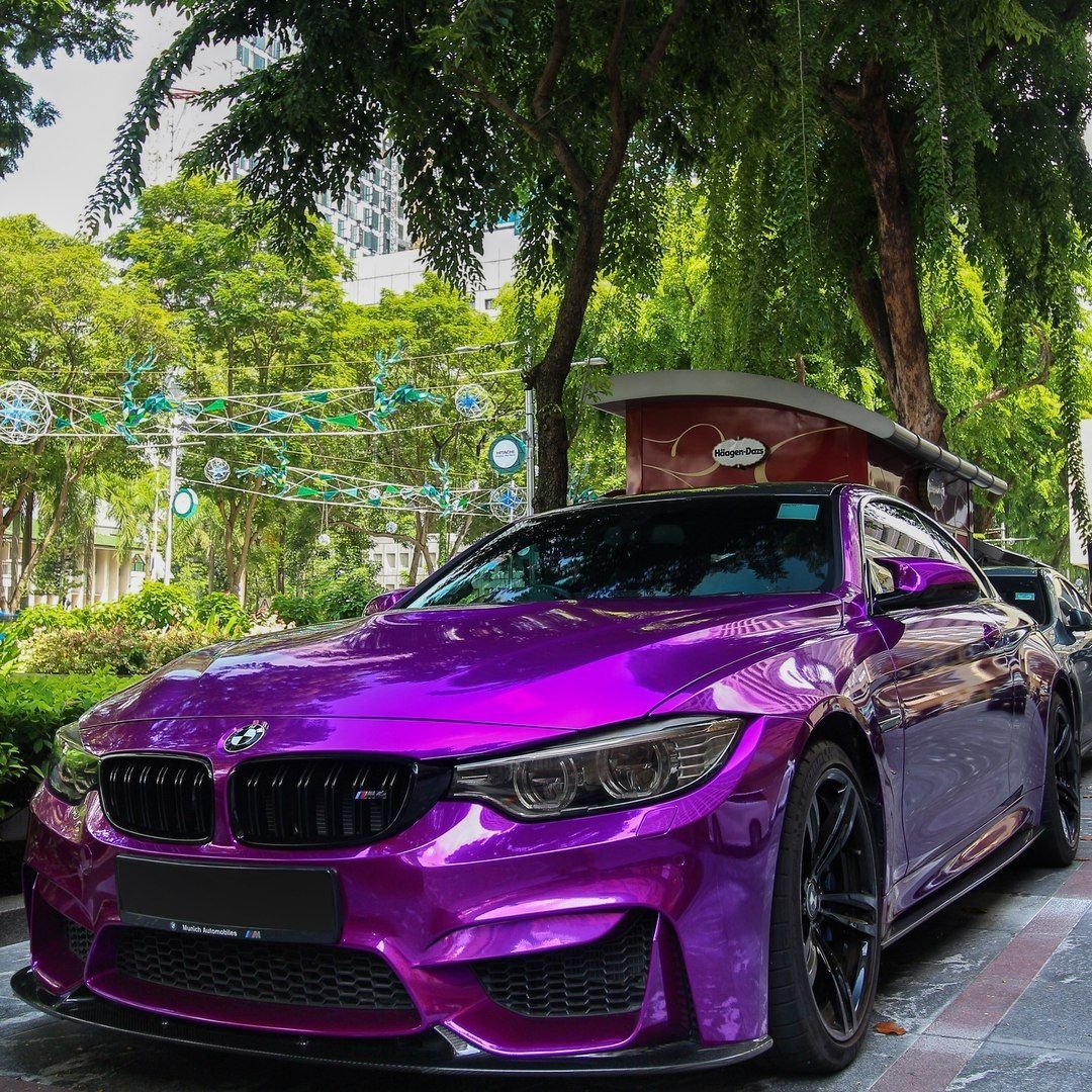 BMW m4 Pink