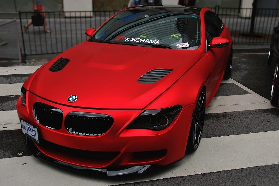 BMW m6 Red