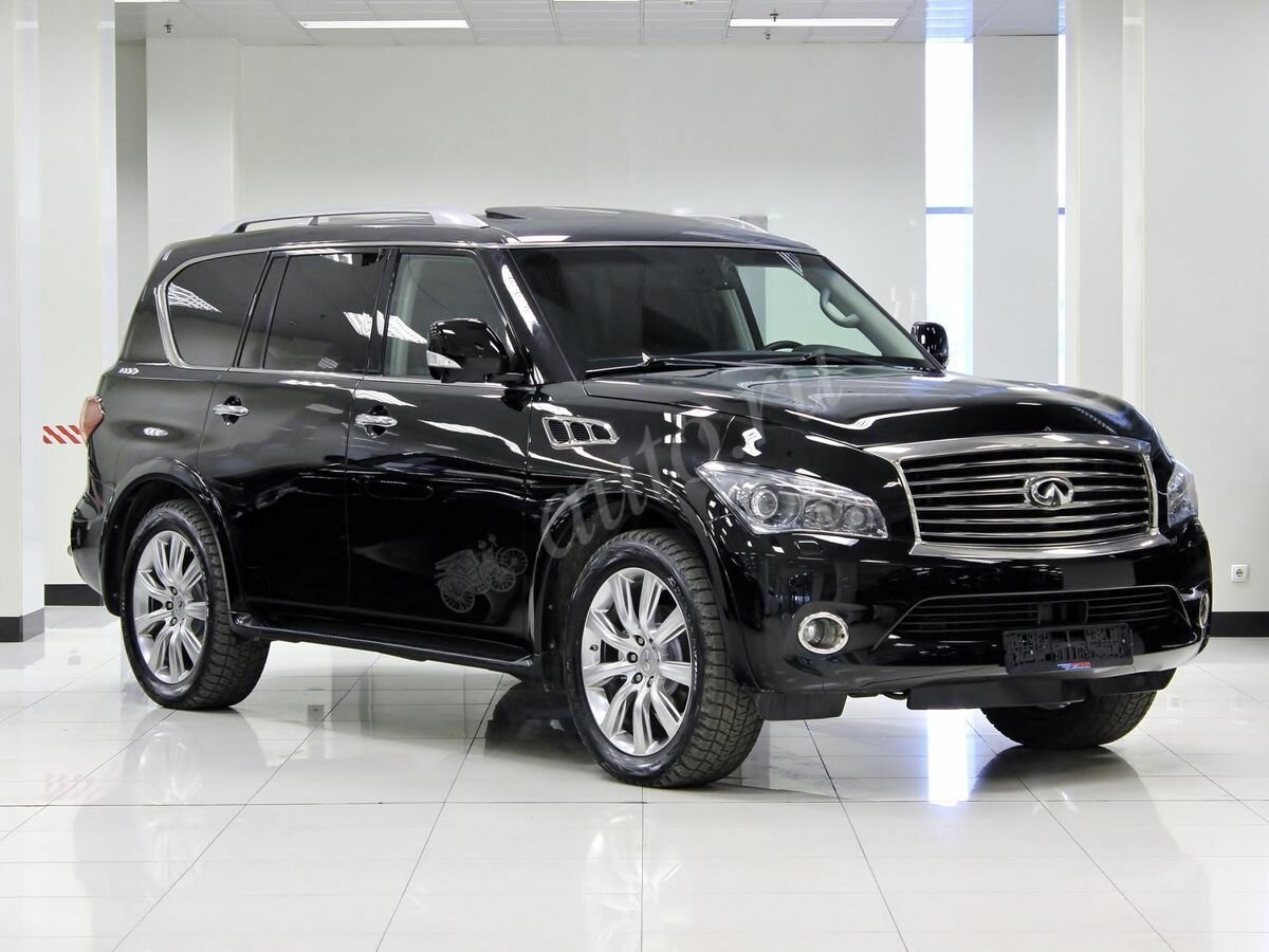 Инфинити джип qx56 черный