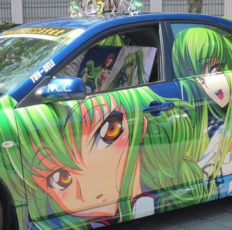 Аниме aesthetic Green