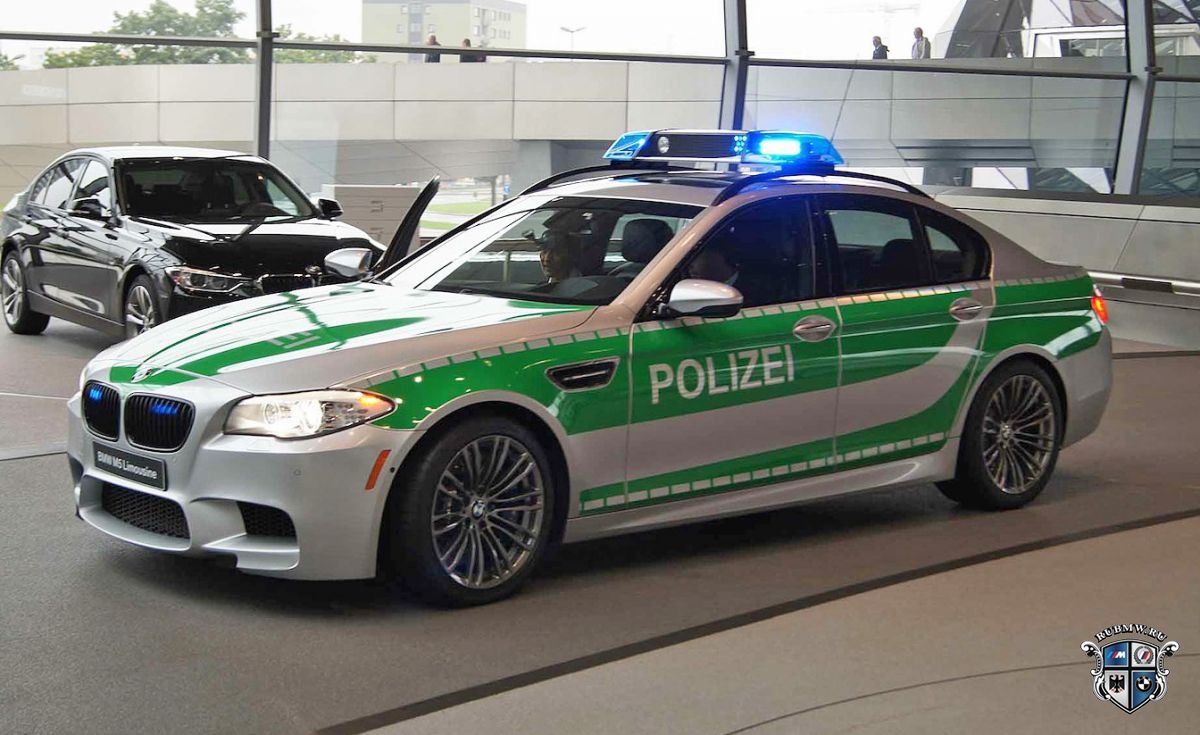 BMW 5 Polizei