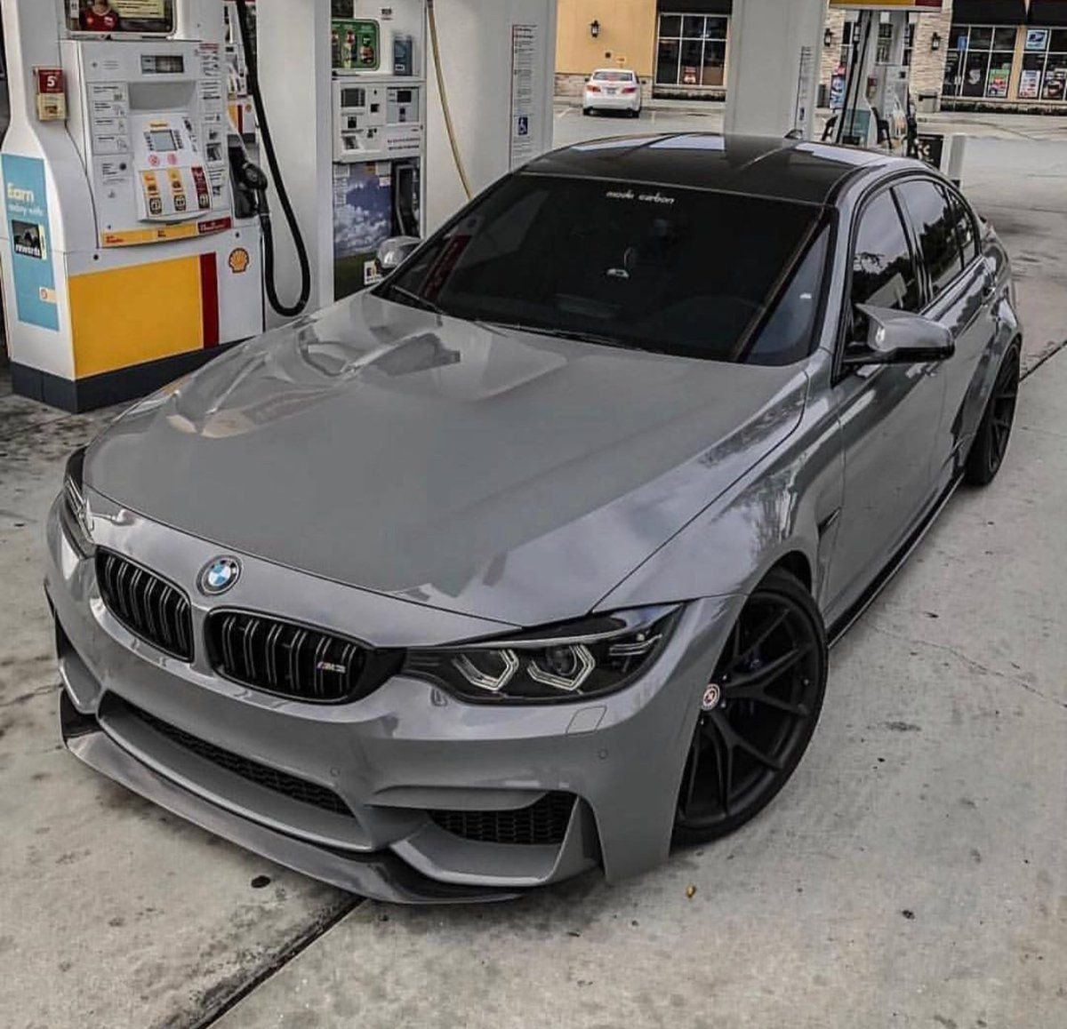 BMW f30 серый мат