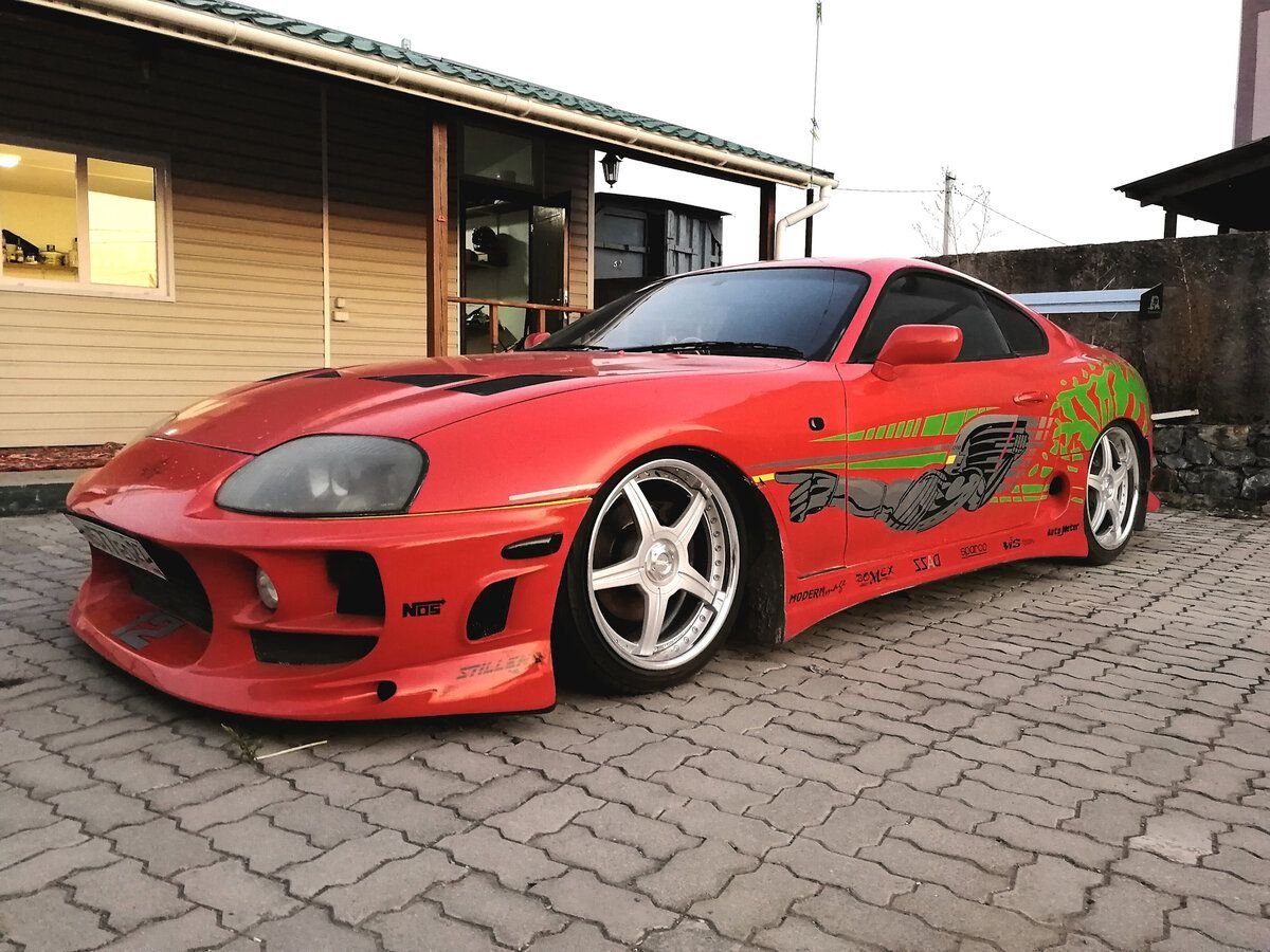 Toyota Supra mk4 Форсаж