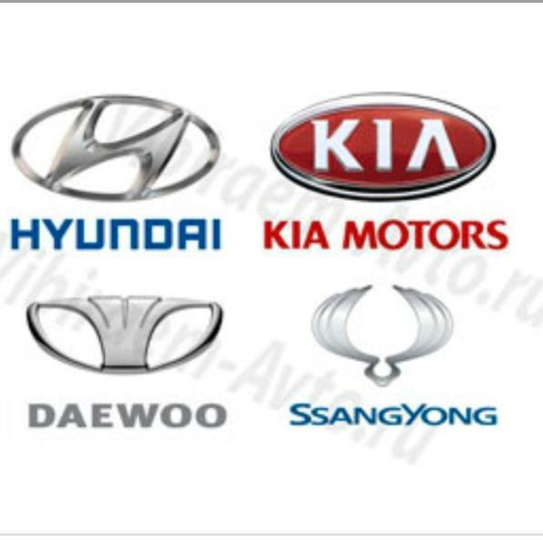 Эмблемы корейских авто