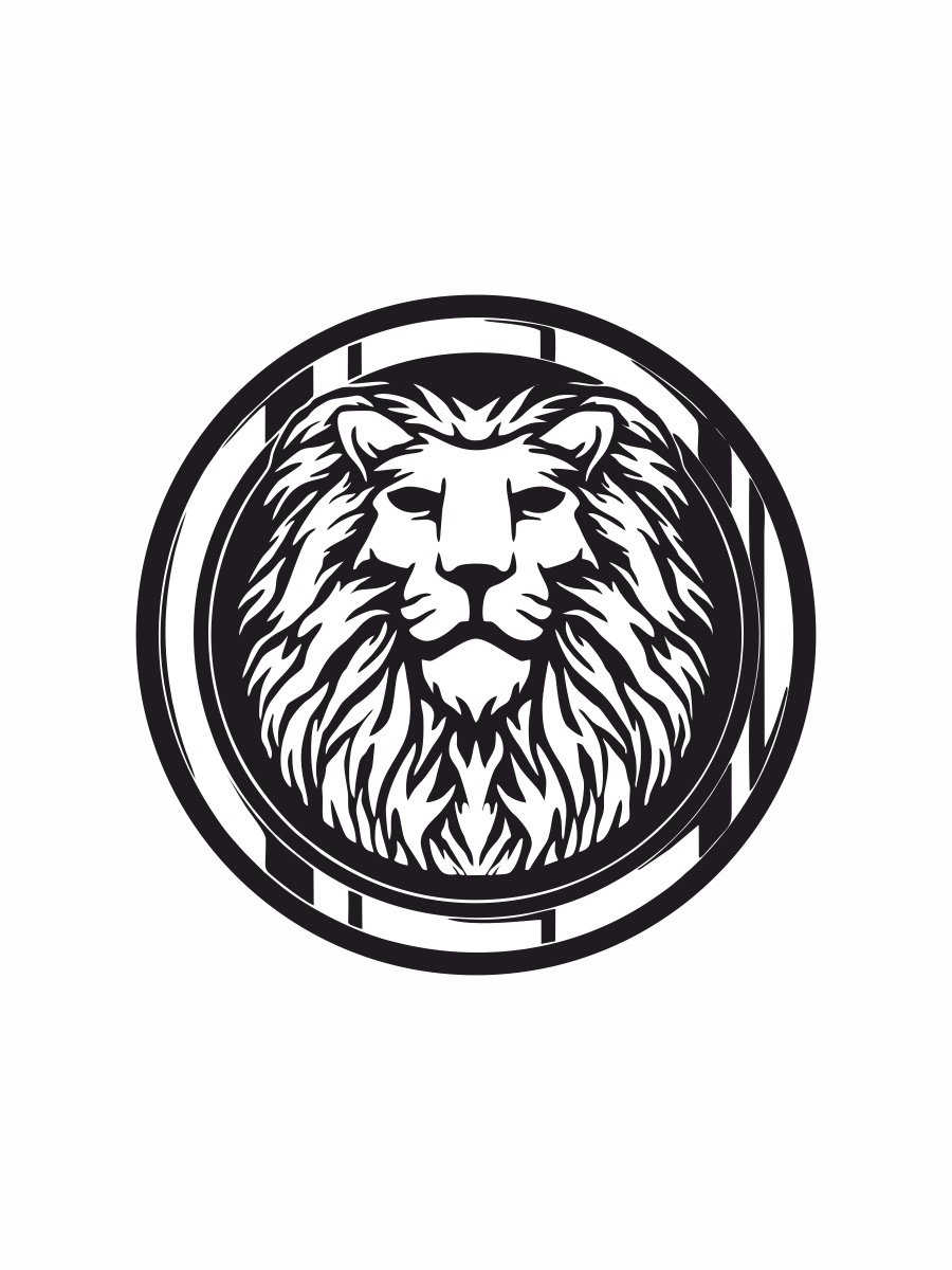 Эмблема Льва в круге