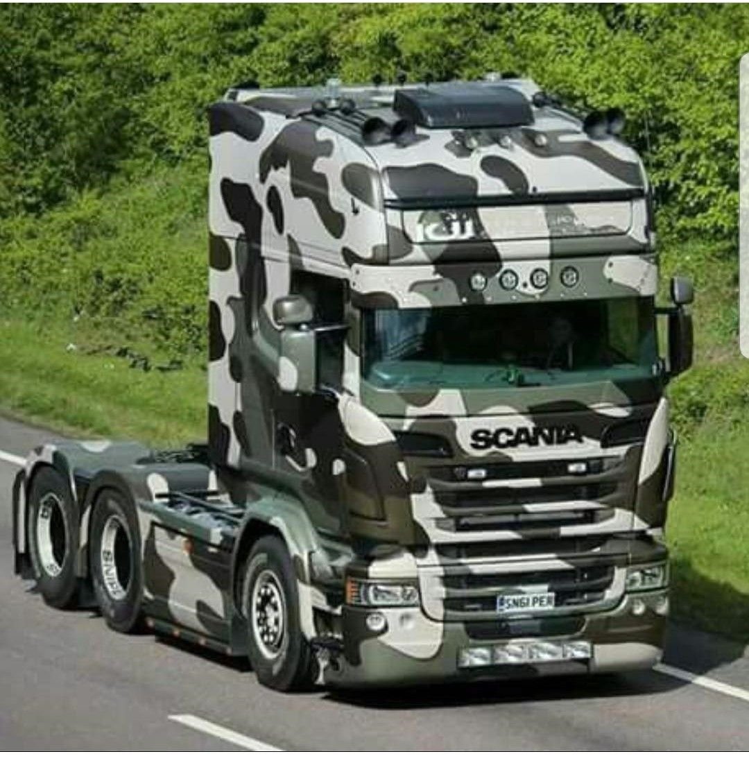 Камуфляж на грузовик