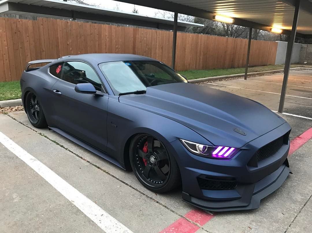 Ford Mustang Black Matte