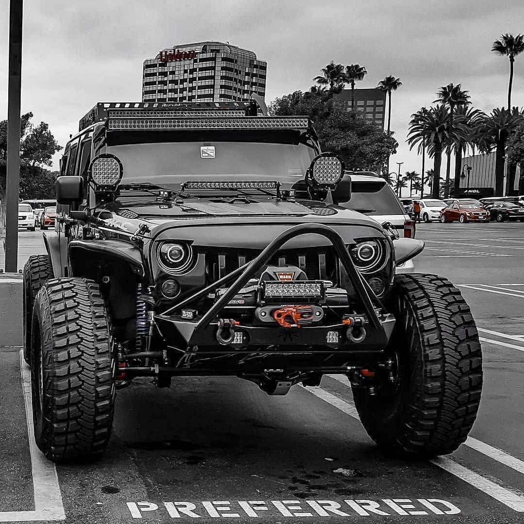 Jeep Wrangler оффроад