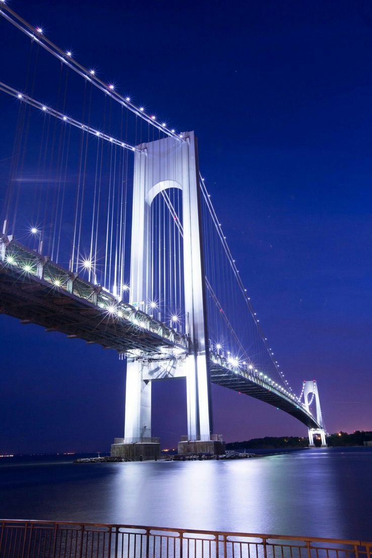 Нью-Йорк мост золотые ворота