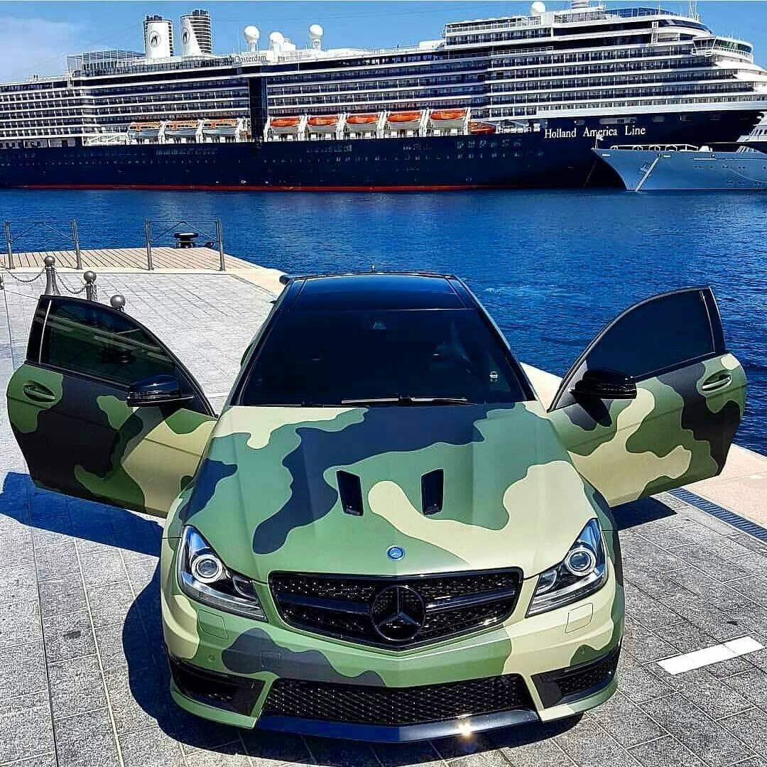 C63 AMG камуфляж