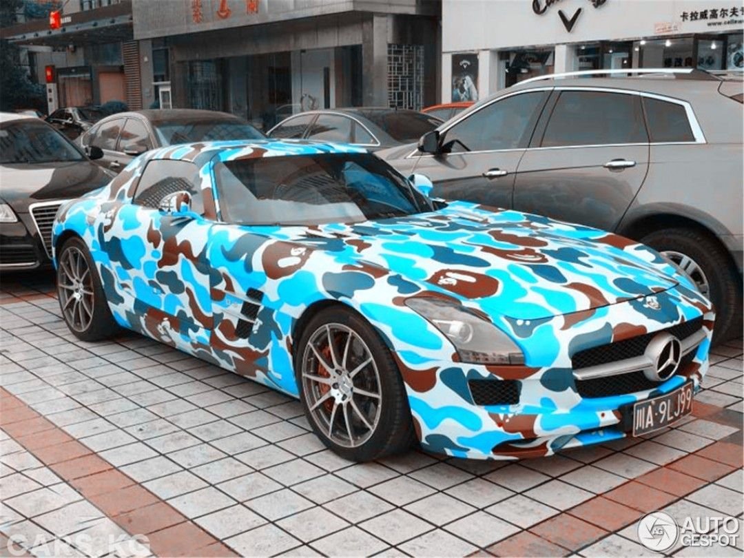 Необычная окраска автомобиля