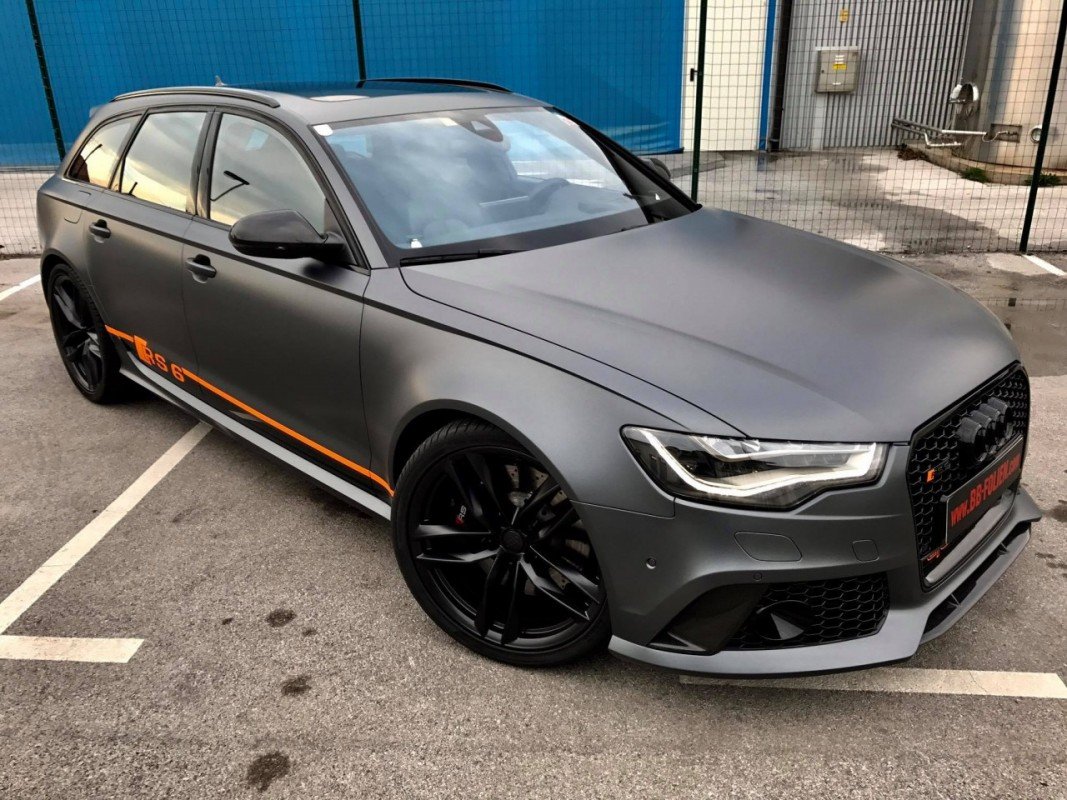 Daytona Gray Audi rs6