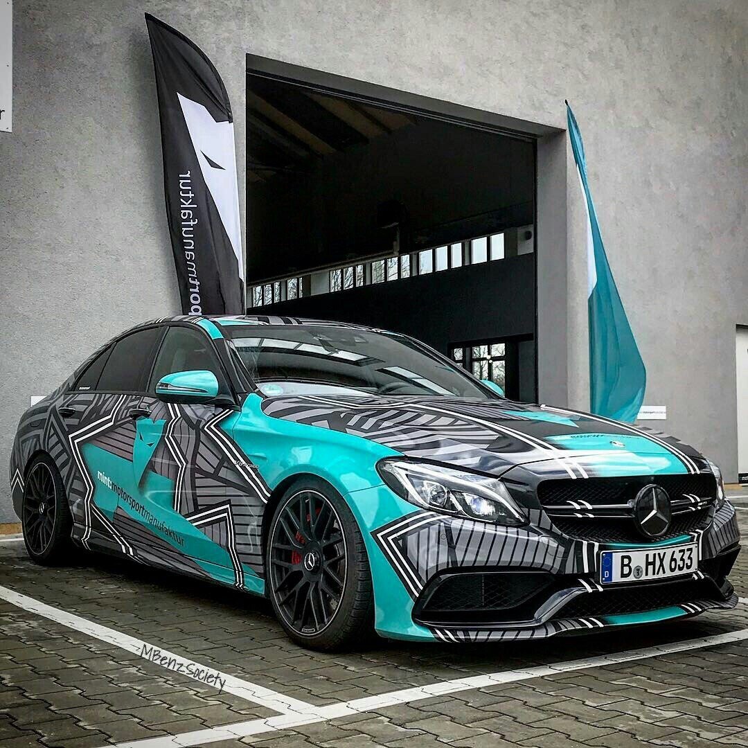 АГЕРА c63 AMG винил