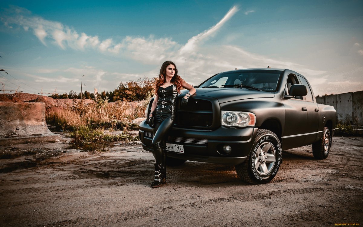 Dodge Ram girl