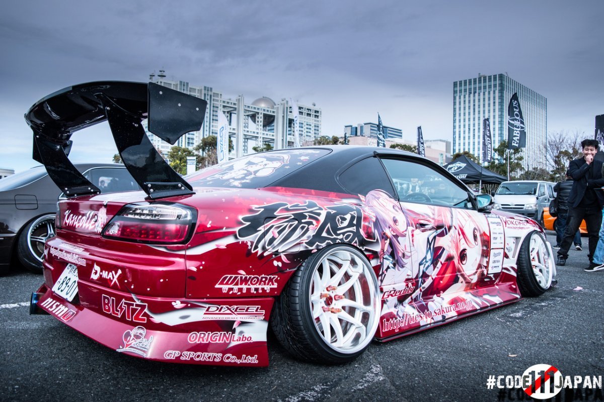 Nissan Silvia s15 японского дрифтера