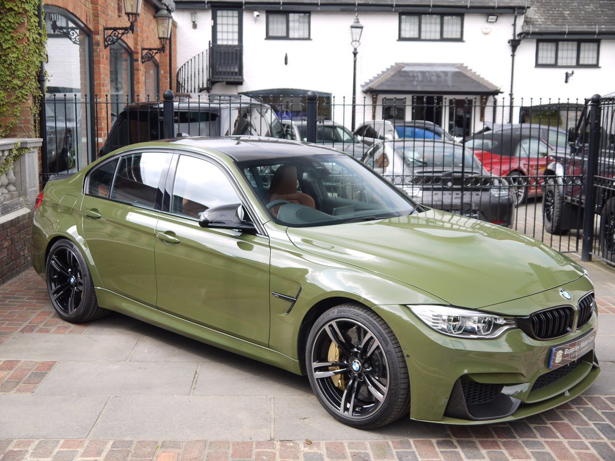 BMW f30 Green