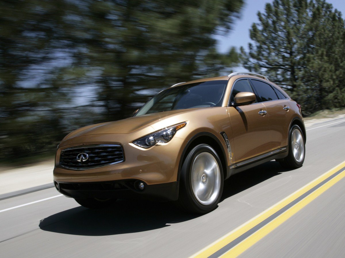 Infiniti fx50s золотой