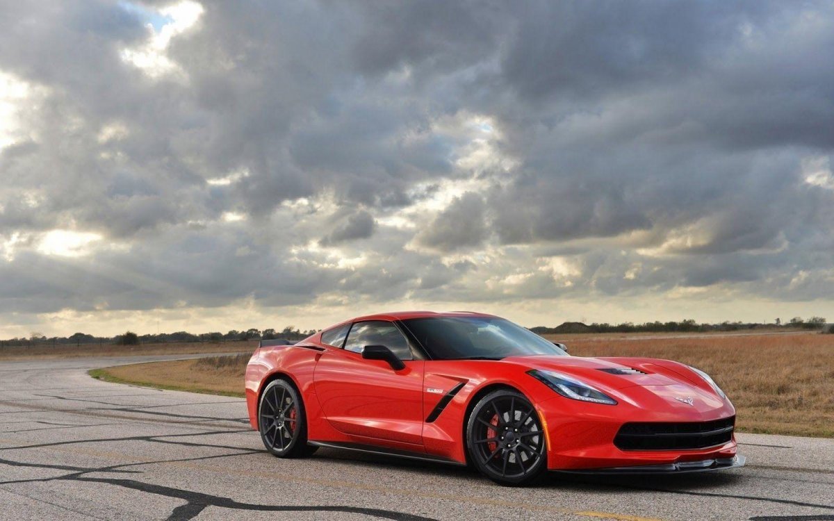 Chevrolet Corvette c7 zr1 Red