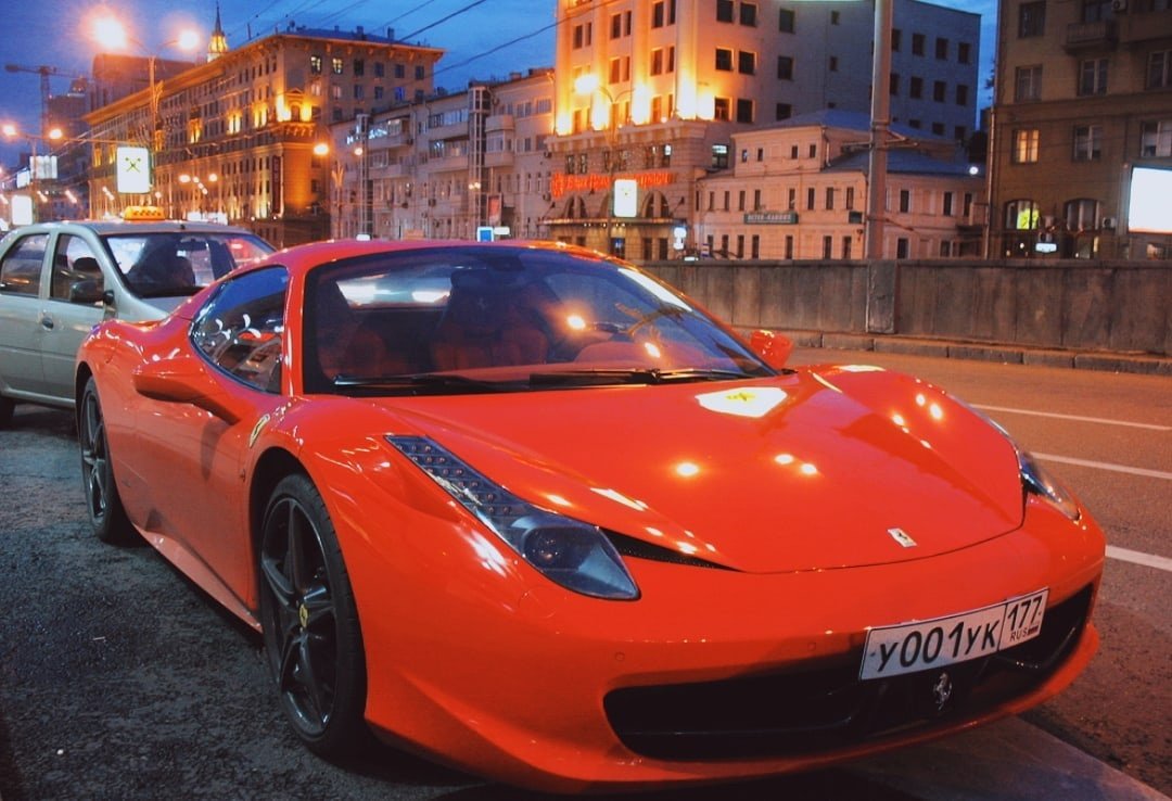 Ferrari 458 Moscow