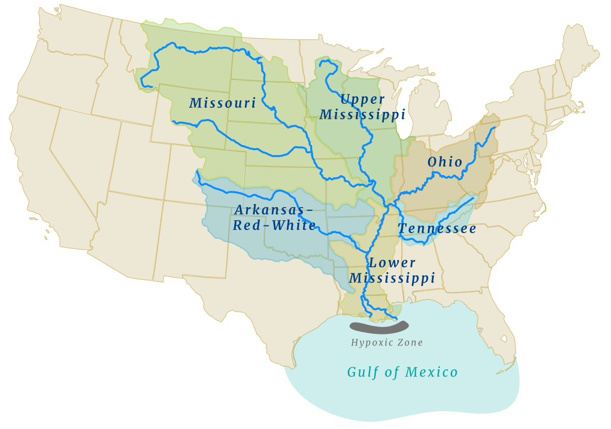 Притоки реки миссисипи