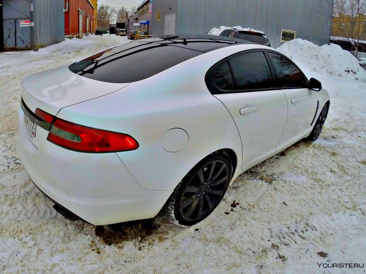 Jaguar XF 2014 белый перламутр