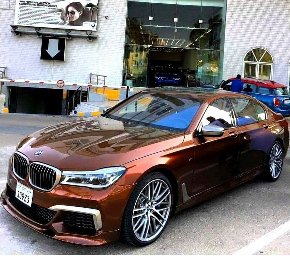 BMW 760 g12 Chestnut Bronze