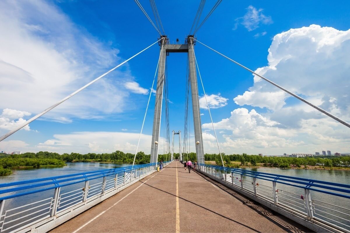 Виноградовский мост пешеходные мосты России