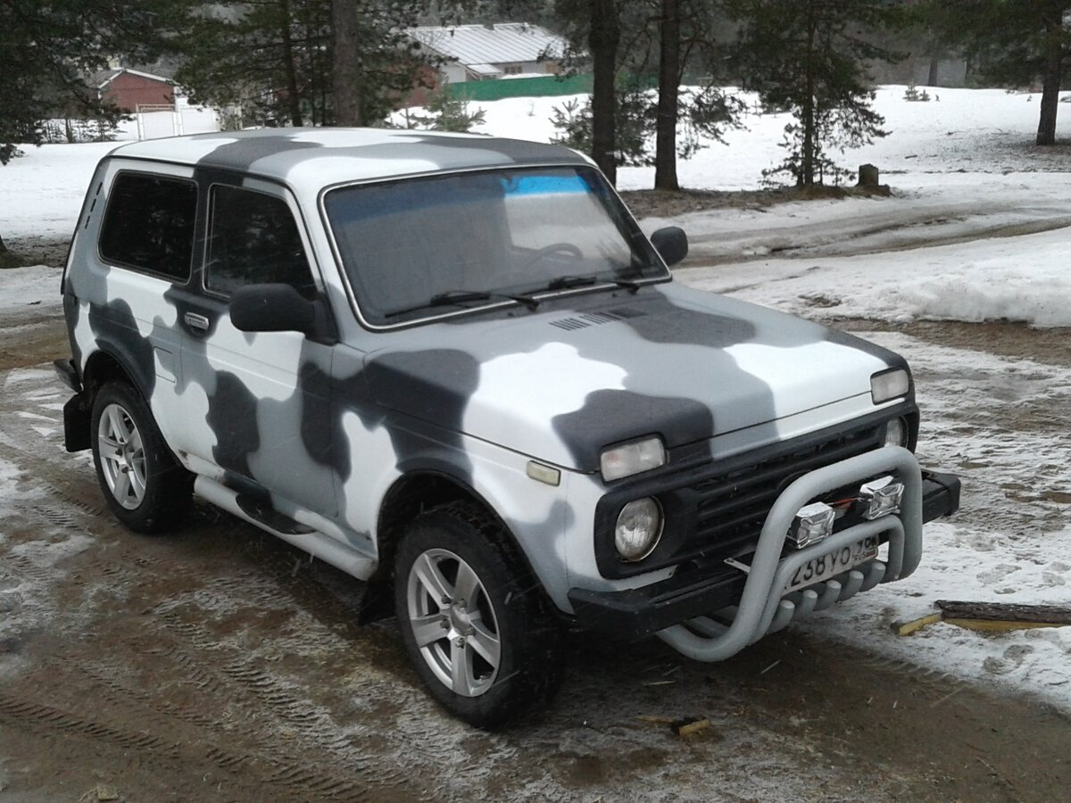 Нива 2121 камуфляж