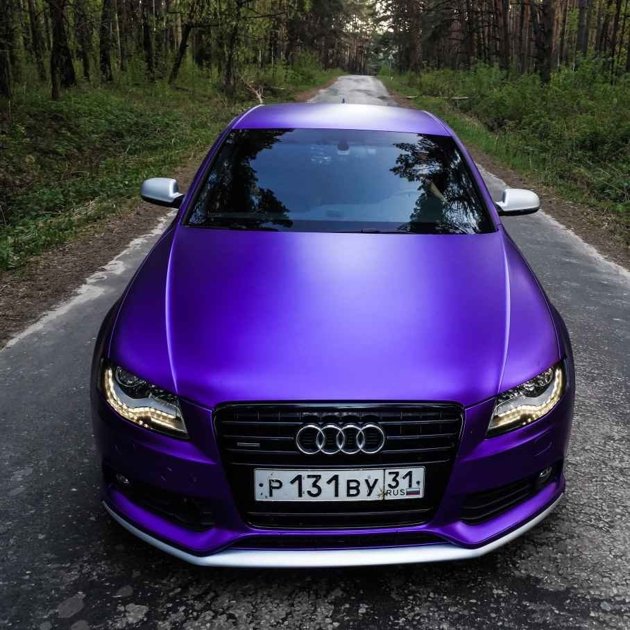 Audi a4 b7 фиолетовая