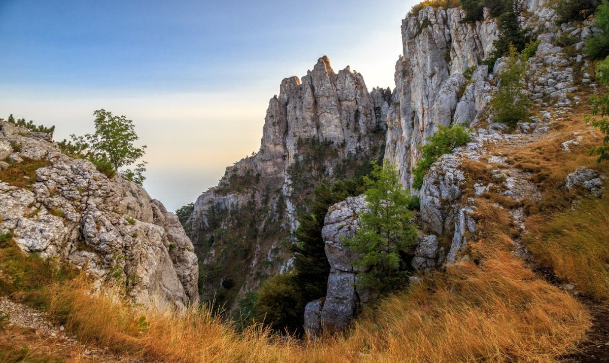 Плато ай Петри зубцы