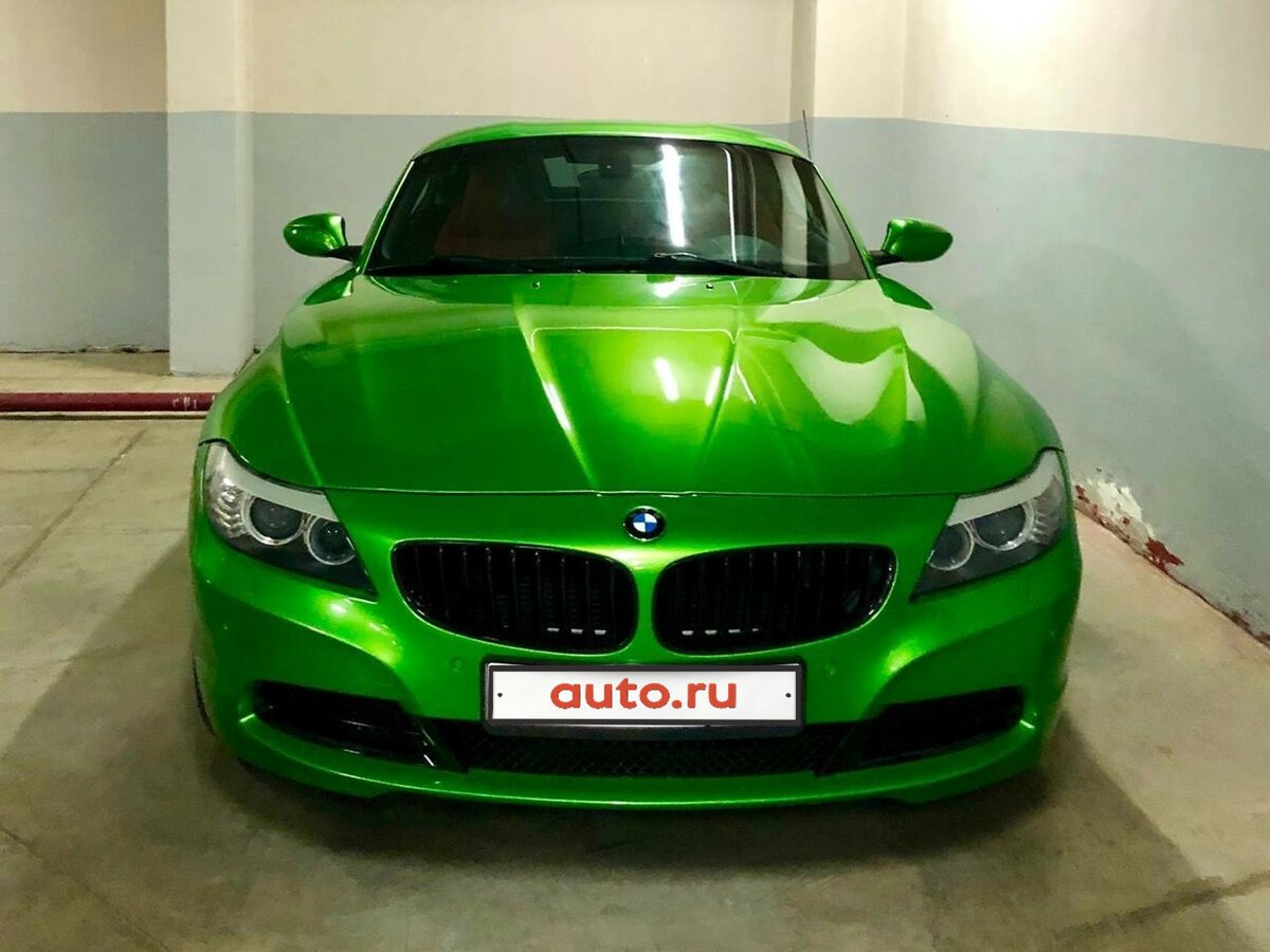 BMW z4 зеленая