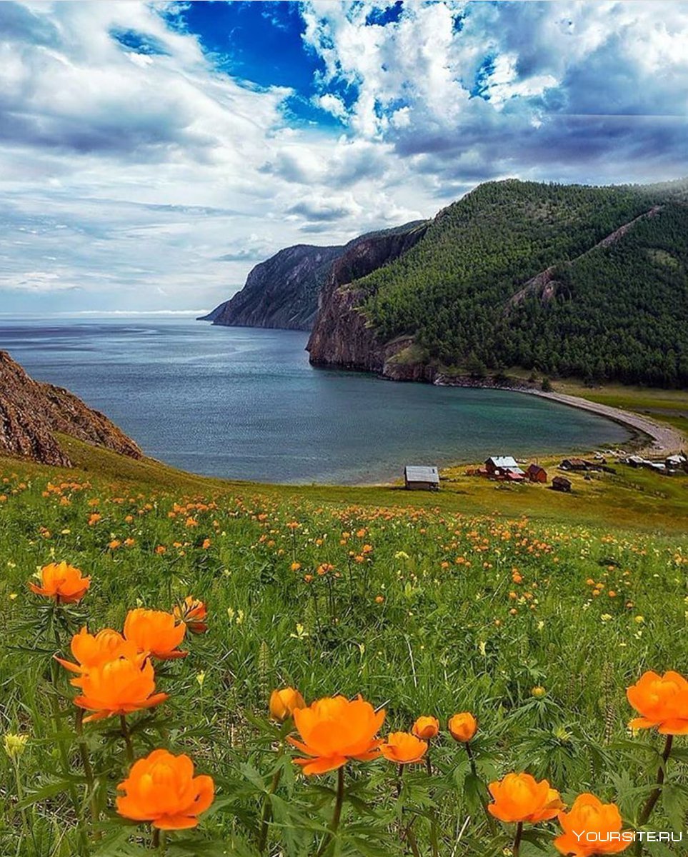Озеро Байкал природа