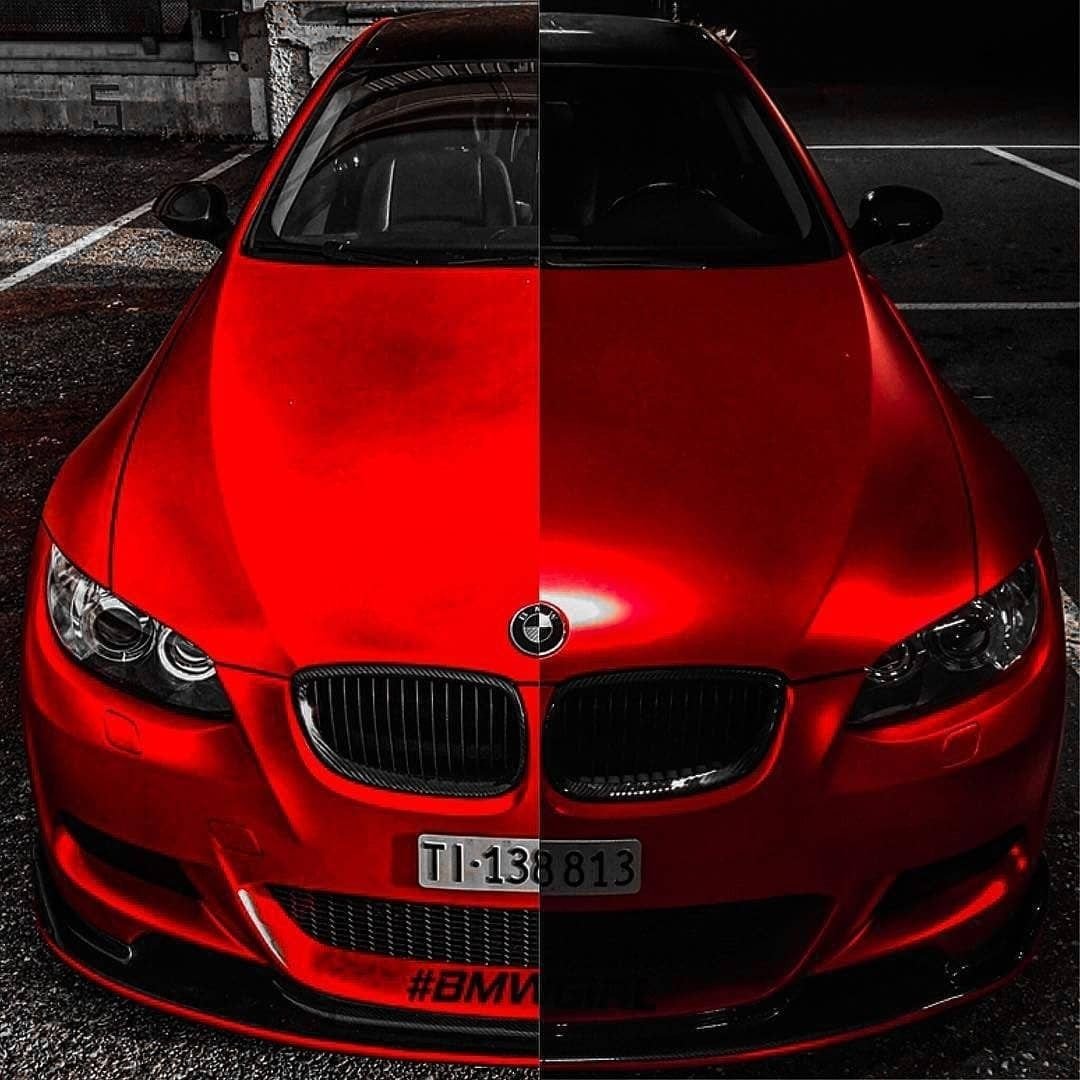 Черно красный цвет авто