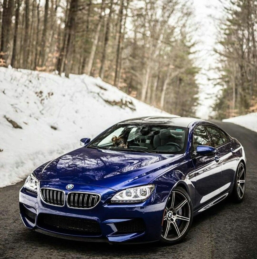 BMW m6 Blue